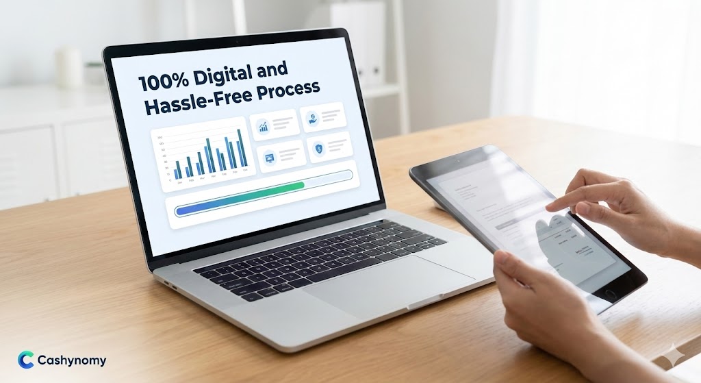 100% Digital Process